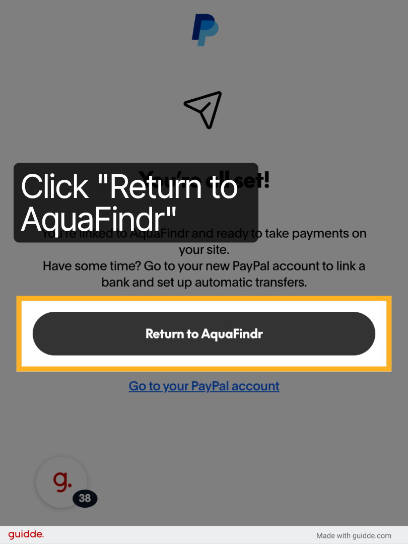 Switch Back to AquaFindr