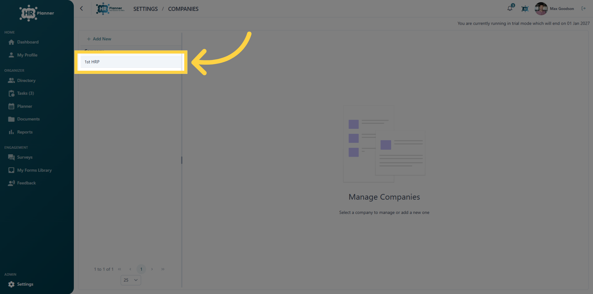 Select Company Profile