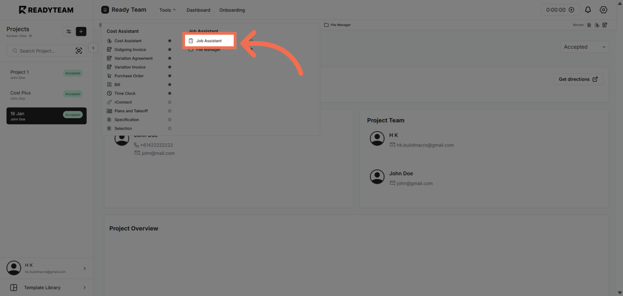 Launch Job Assistant