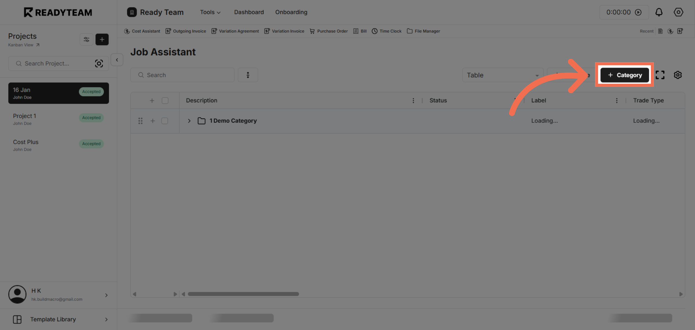 Navigate To Category Section