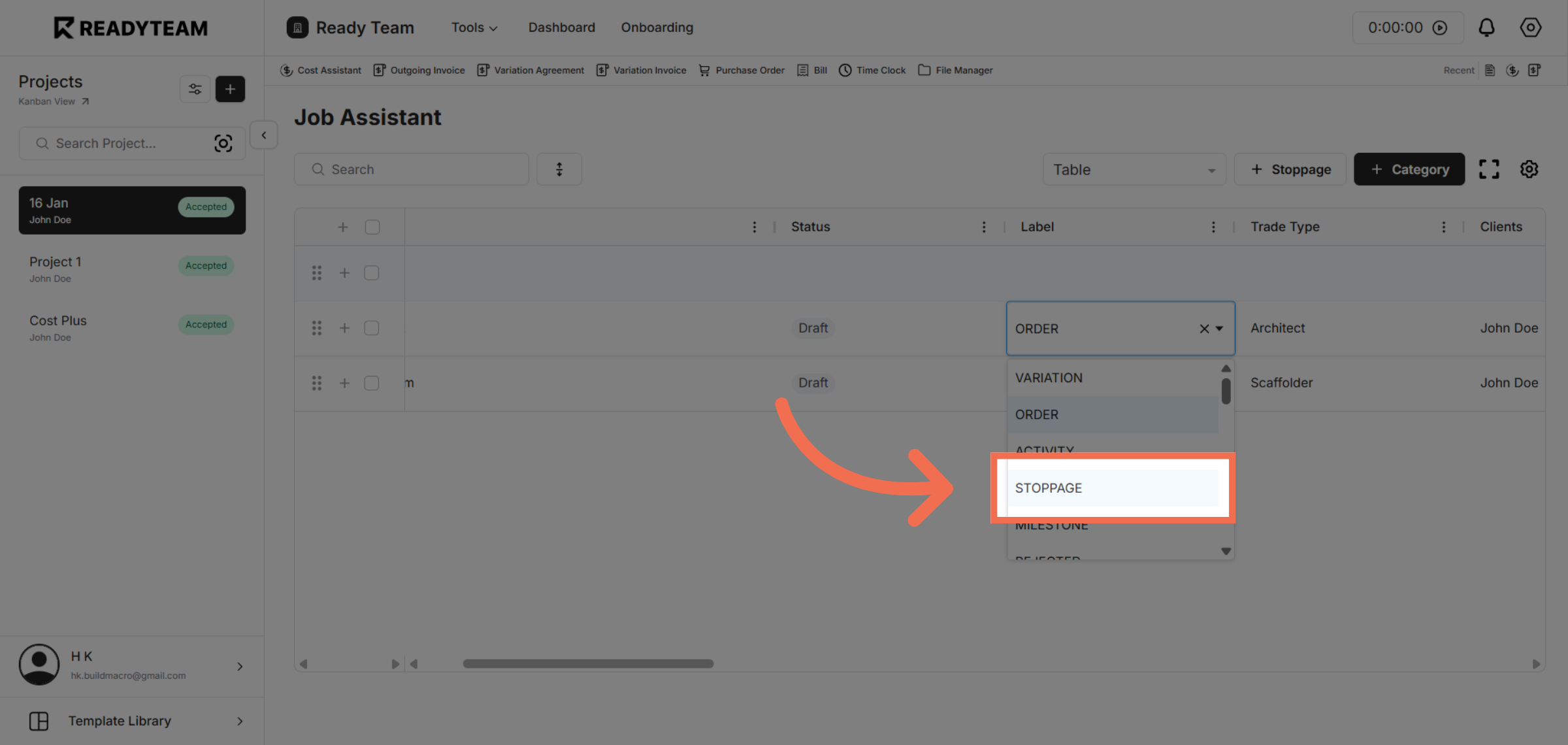 If needed you can add multiple labels to the same space