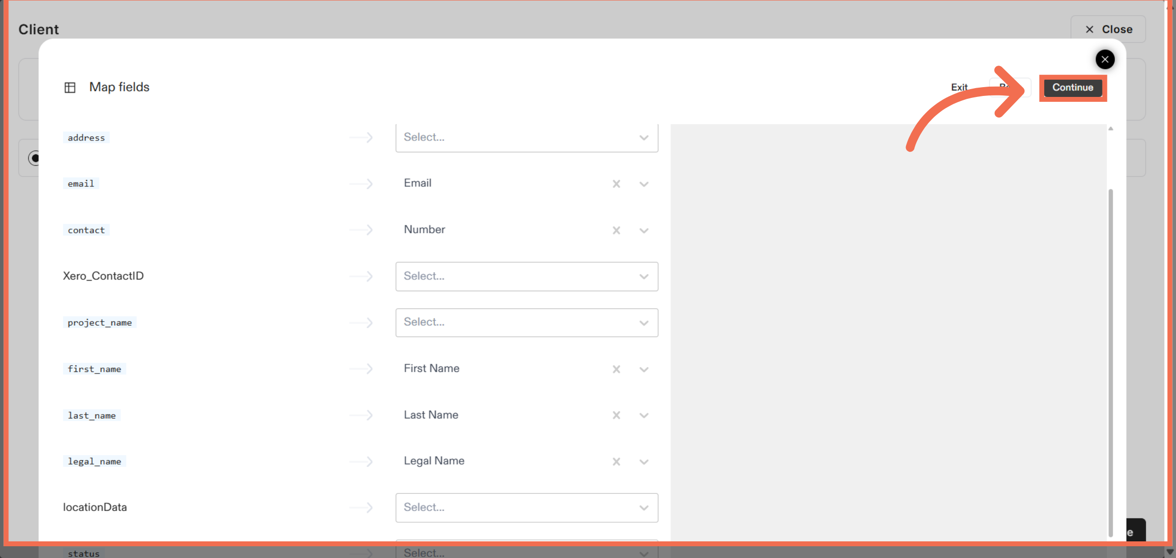 Review Mapping and Continue