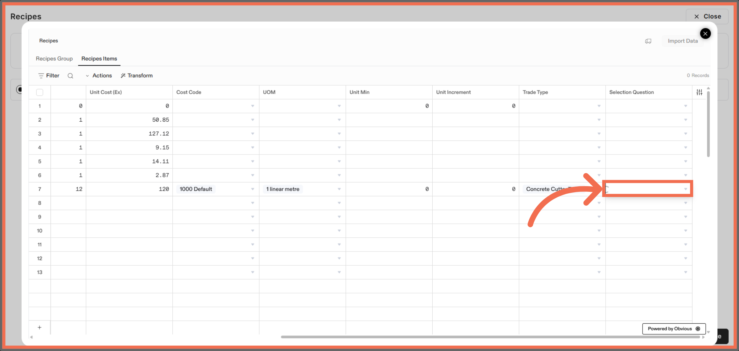 Select Selection Question