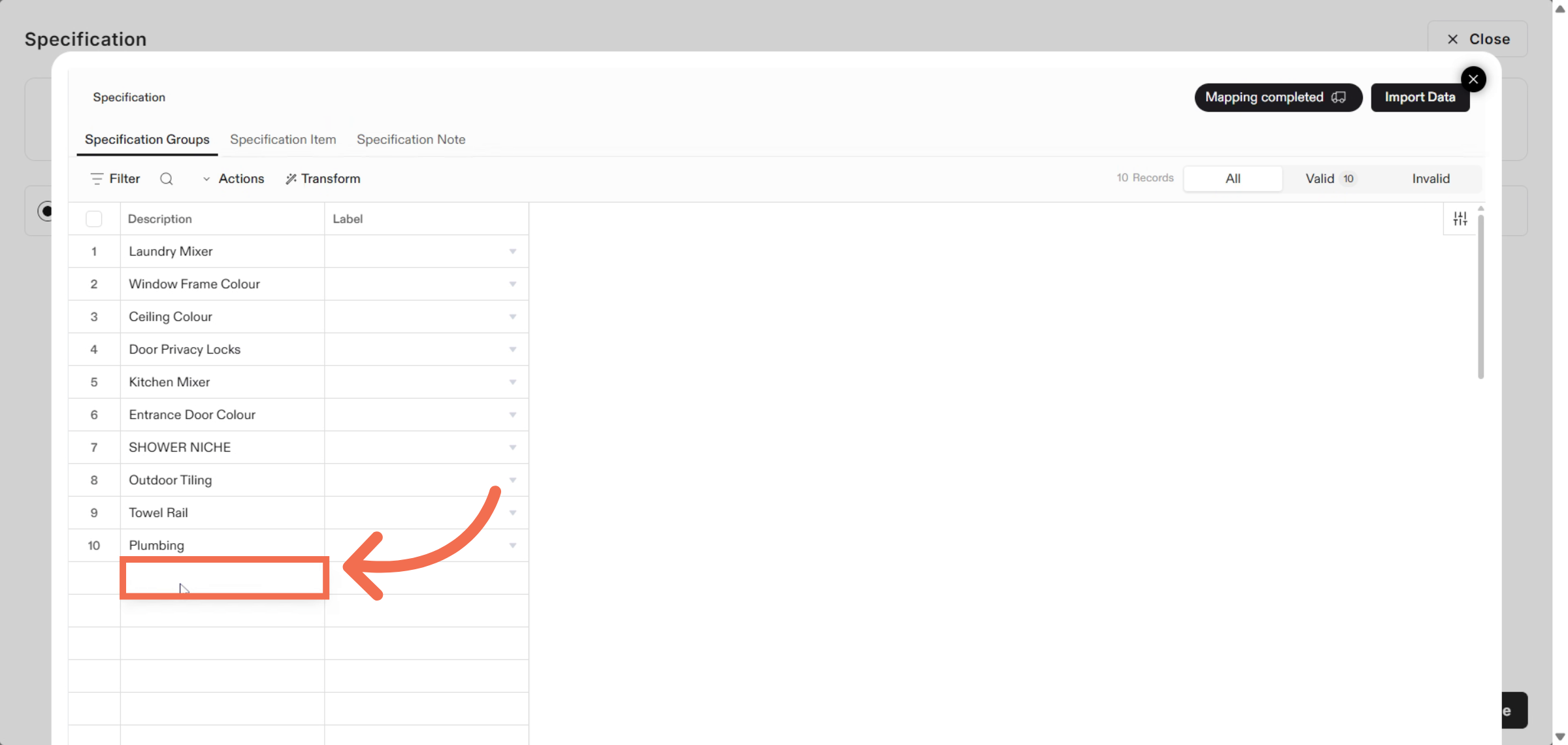 Enter Group Description