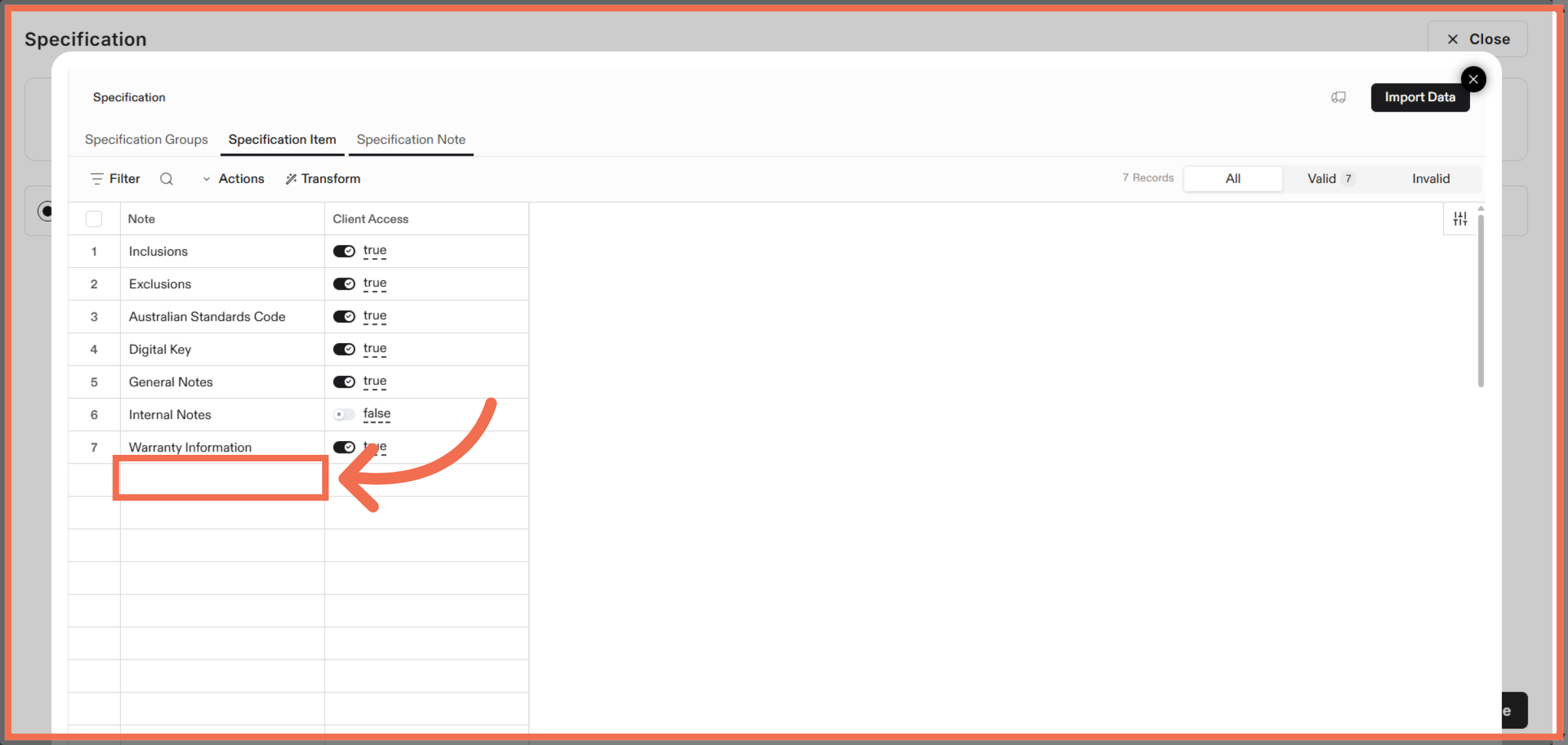 You can Also Add Data Manually