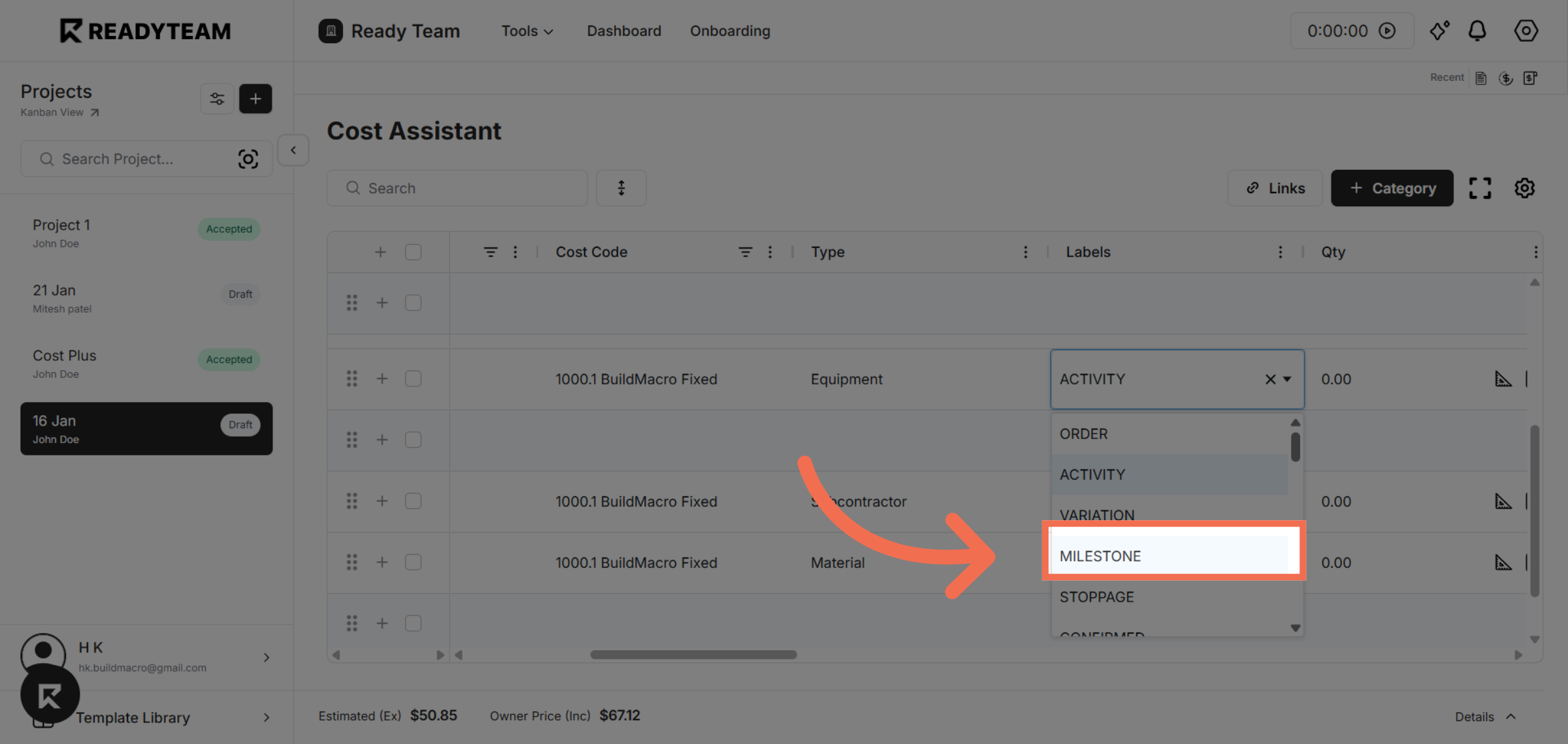 Select the Second Value