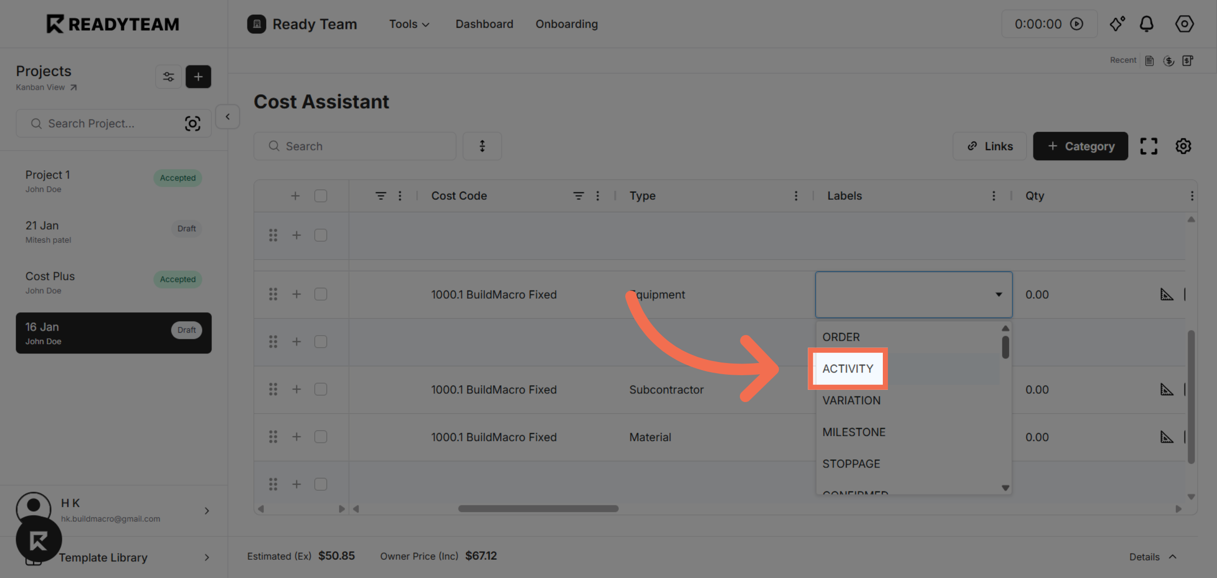 Select the First Value