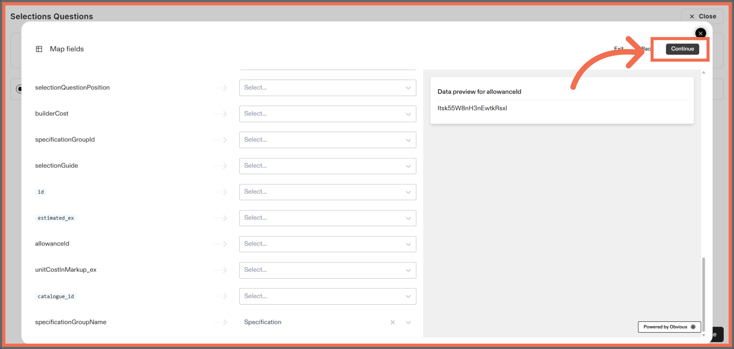 Review Mapping and Continue