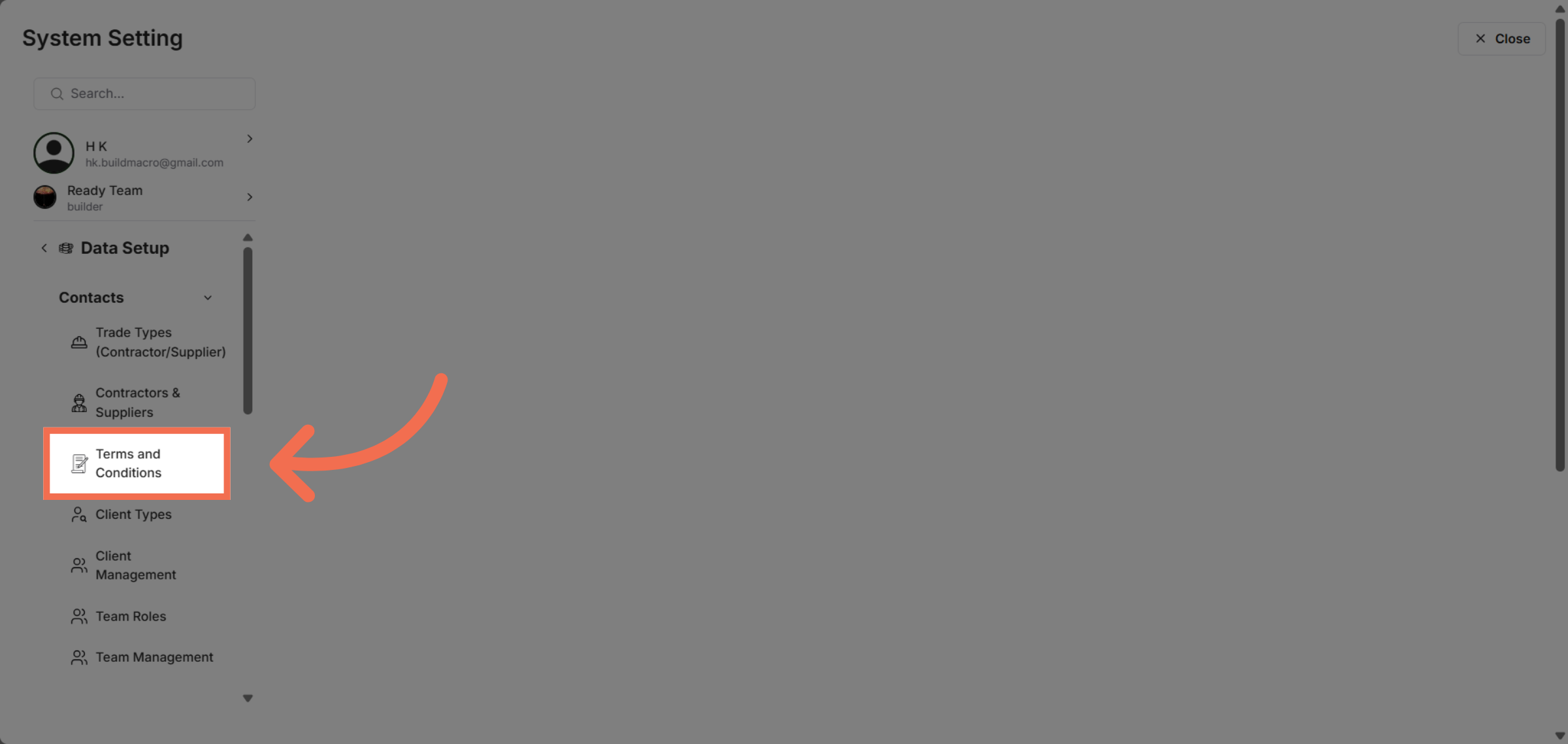 Choose Terms And Conditions