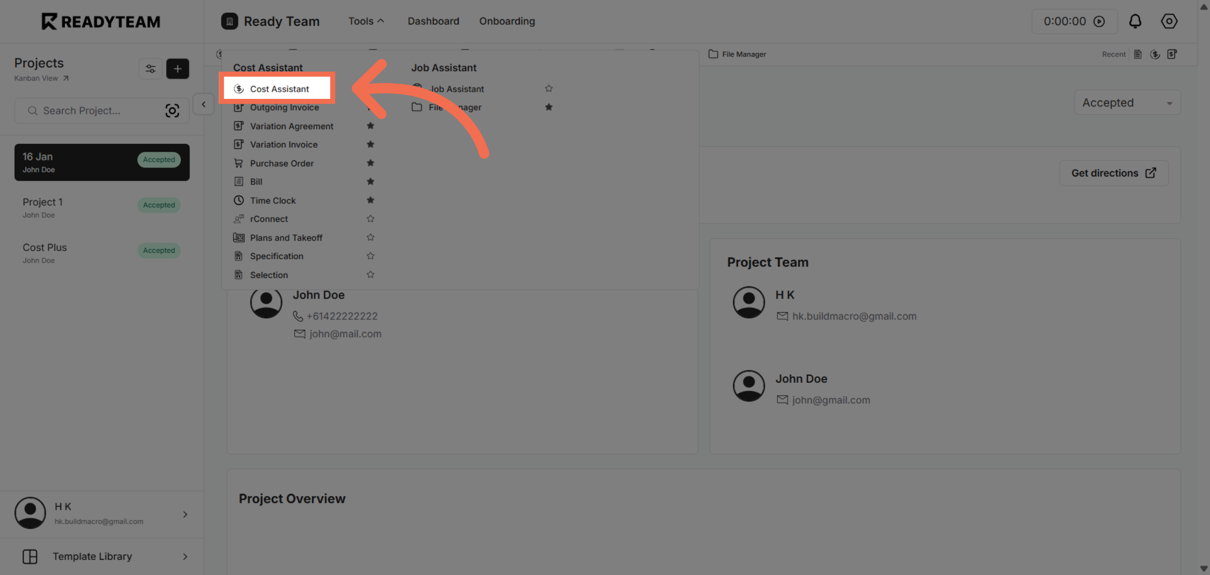 Launch Cost Assistant