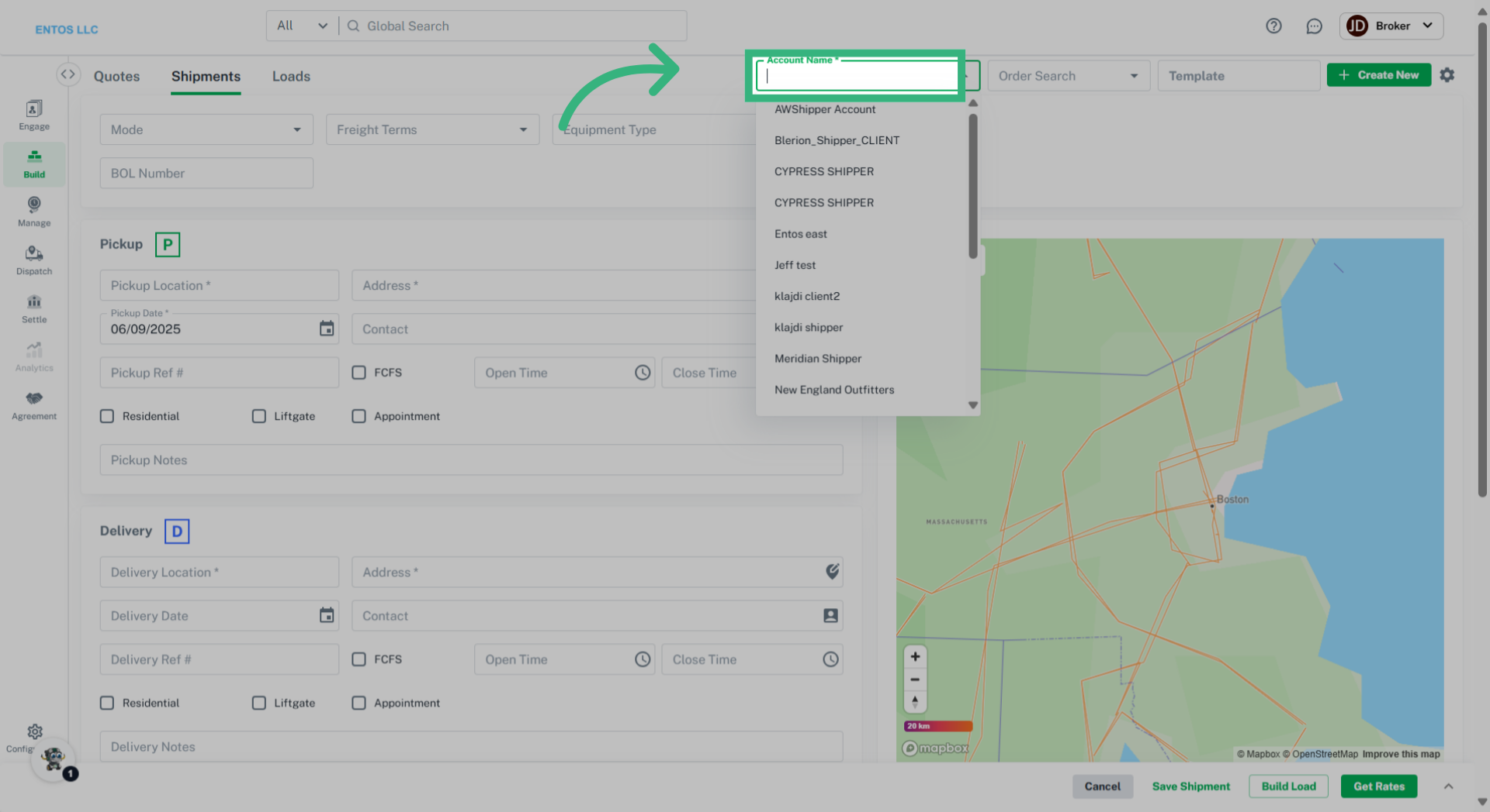 Enter 'Account Name'