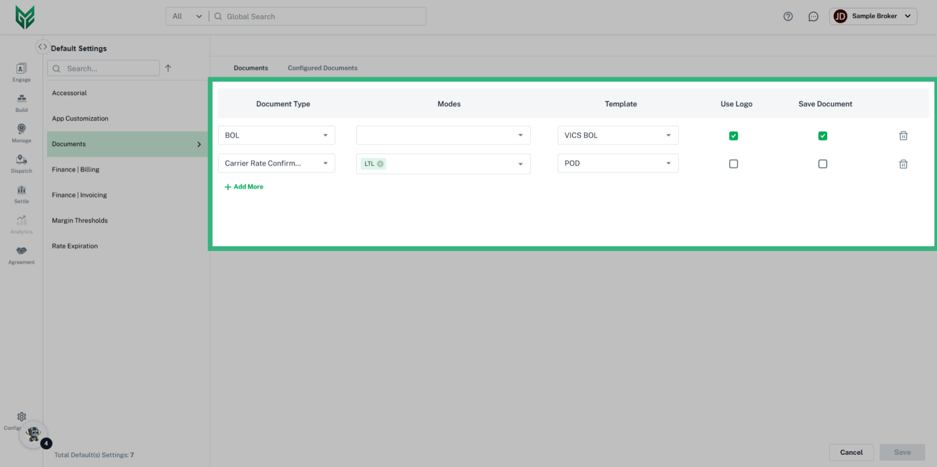 Customize your 'Document Type'