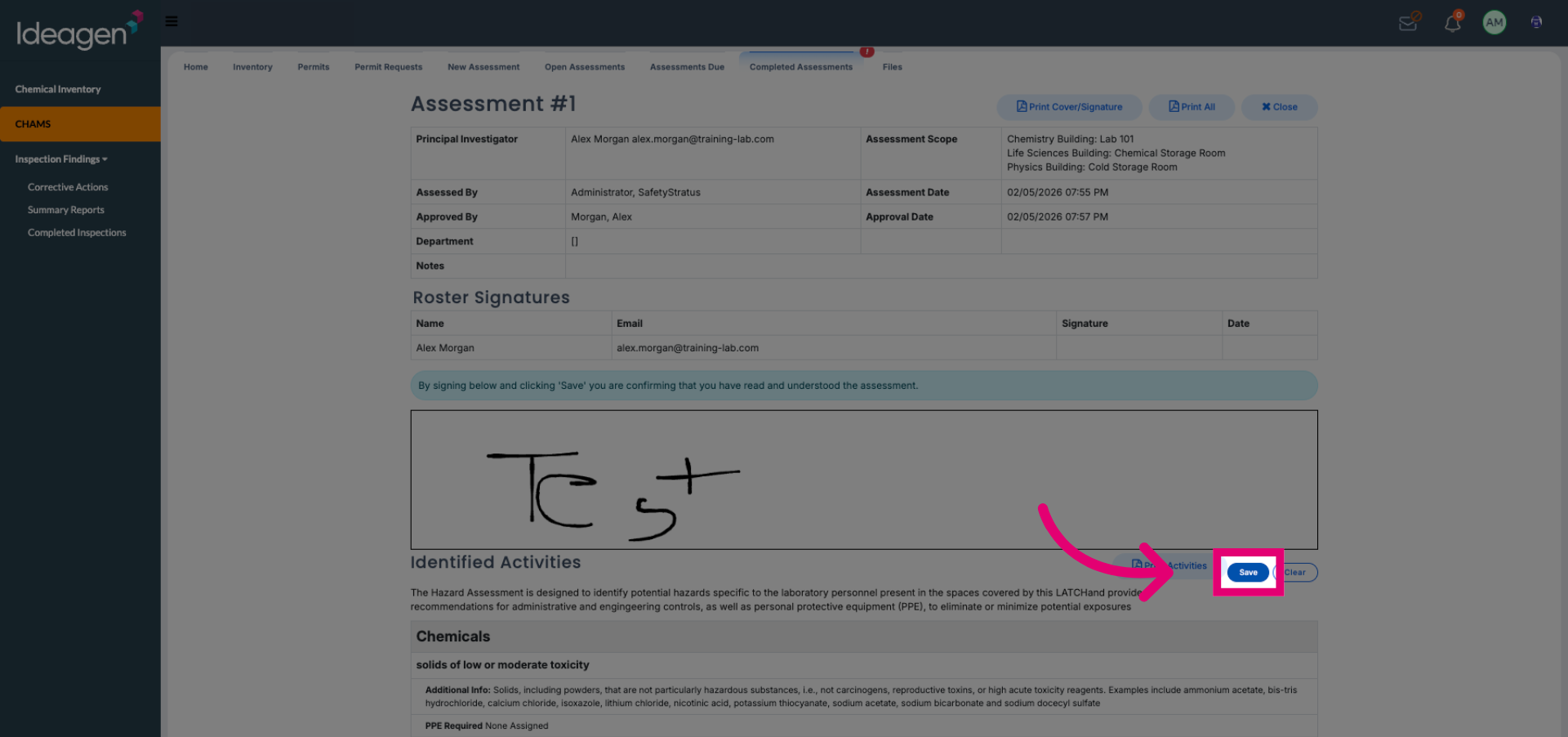 Save Your Signature