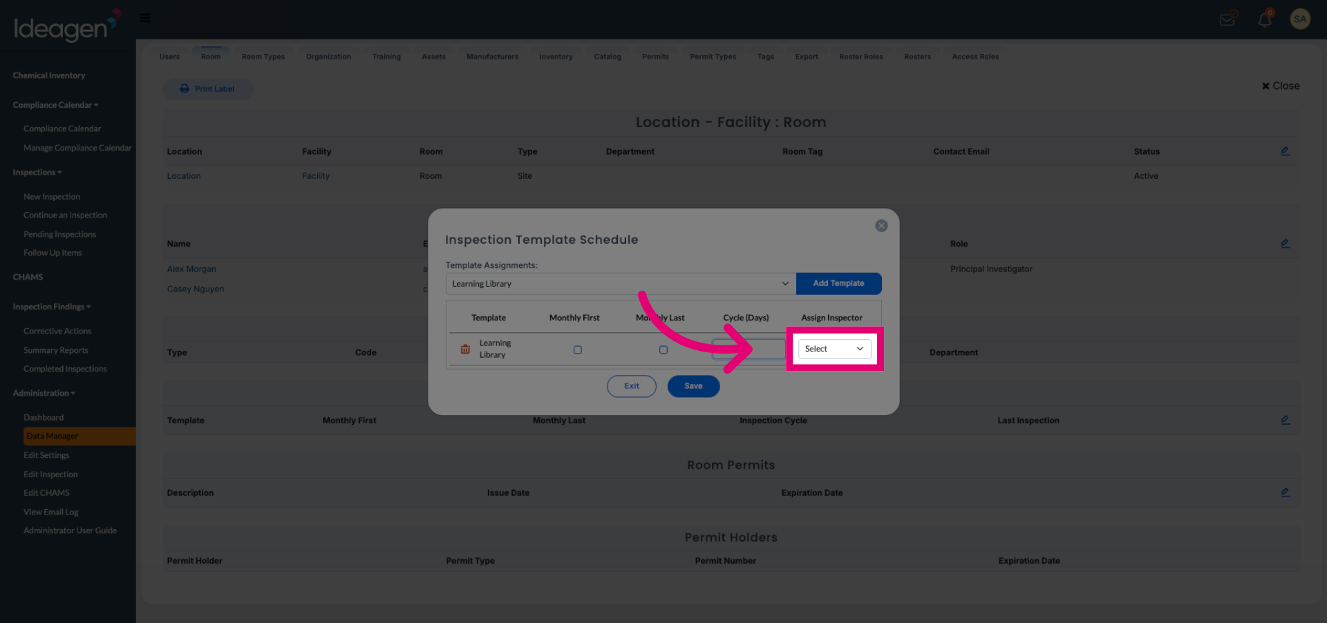 Select User Role