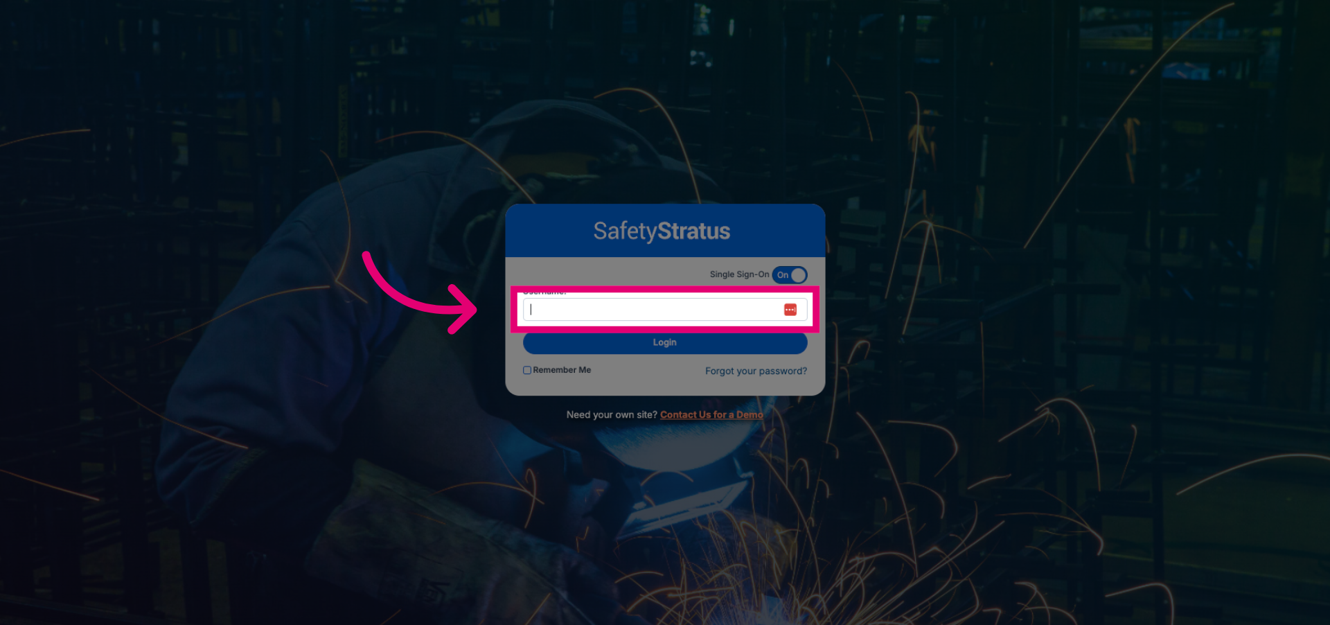 Select Username Field