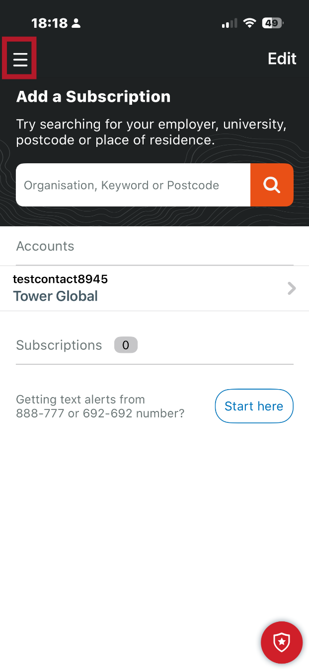 Accessing the Everbridge Mobile App