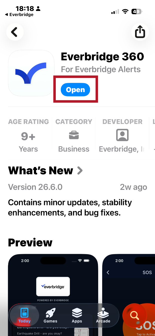 Installing the Everbridge 360 App