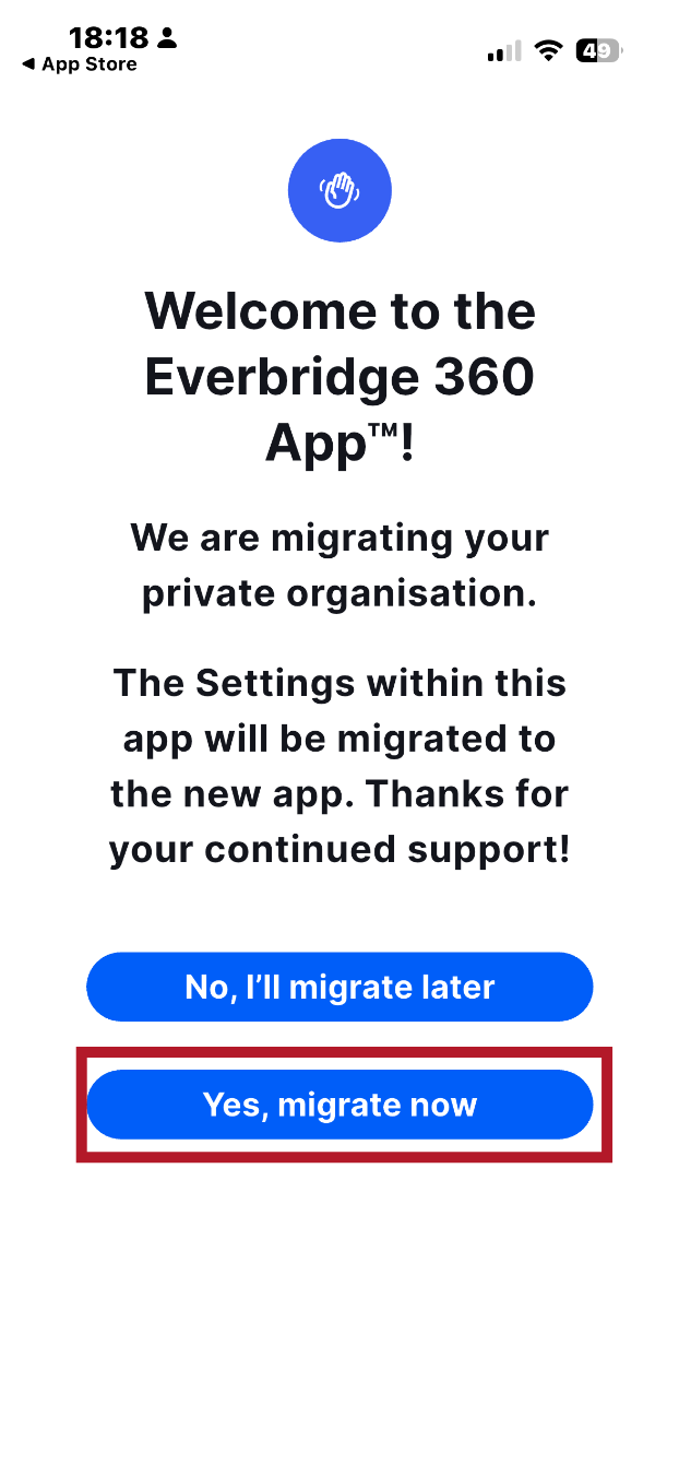 Opening the Everbridge 360 App