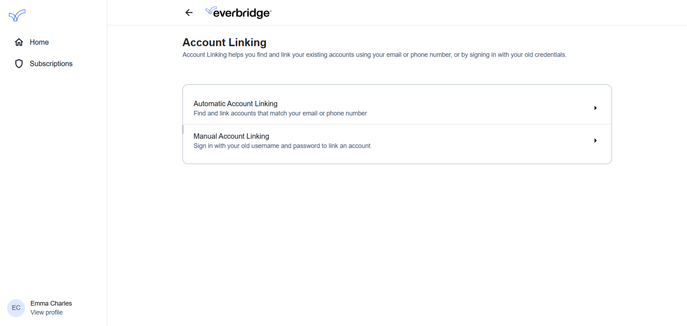Account Linking