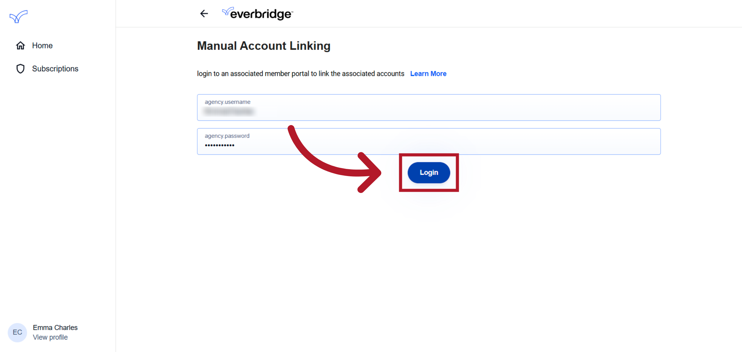 Confirm Login