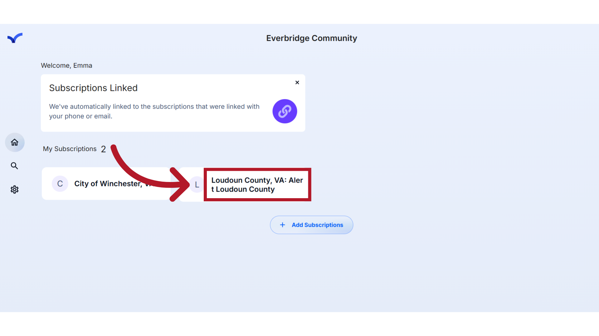 Select Subscription 