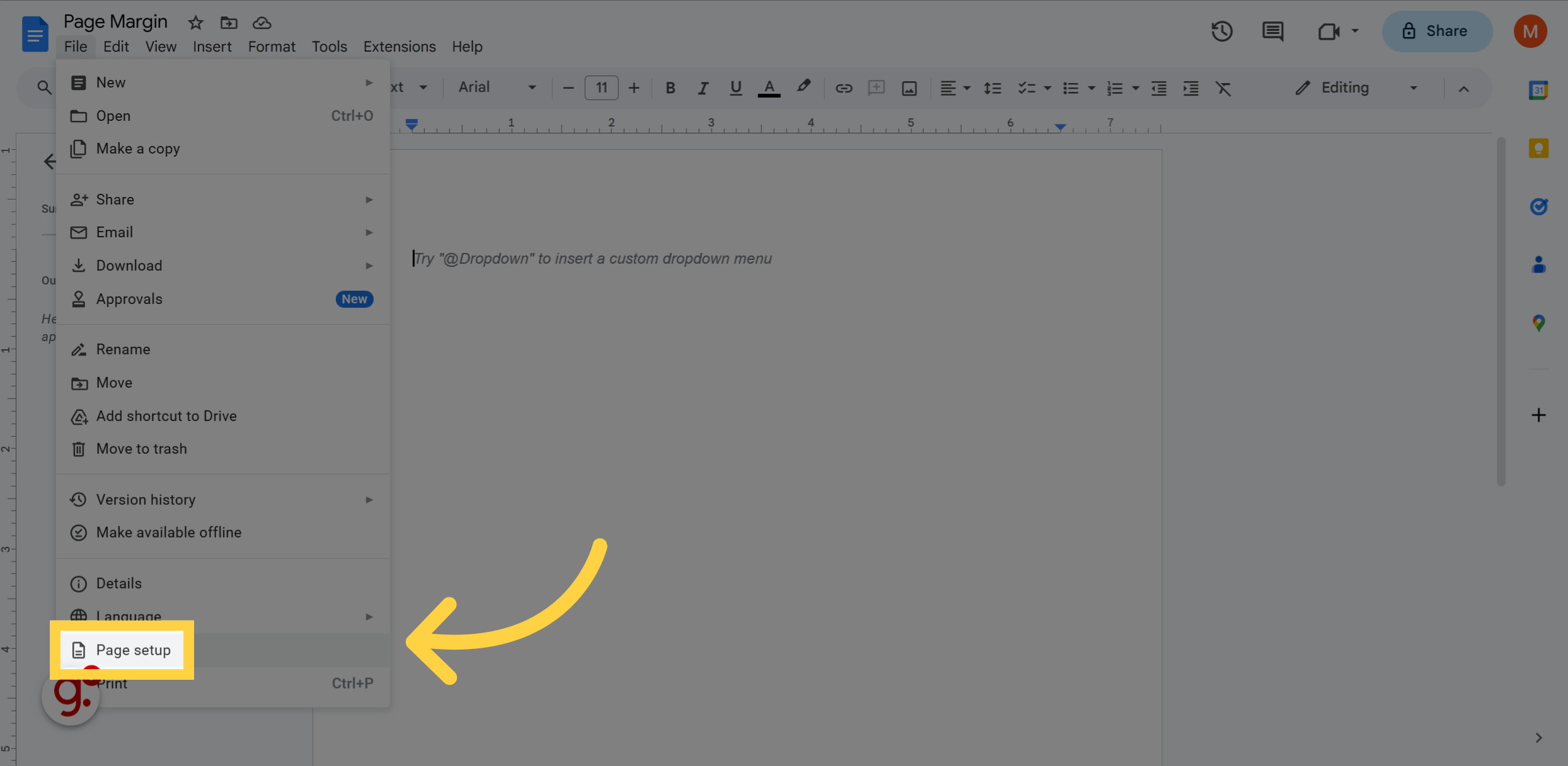 How to Change Margins in Google Docs