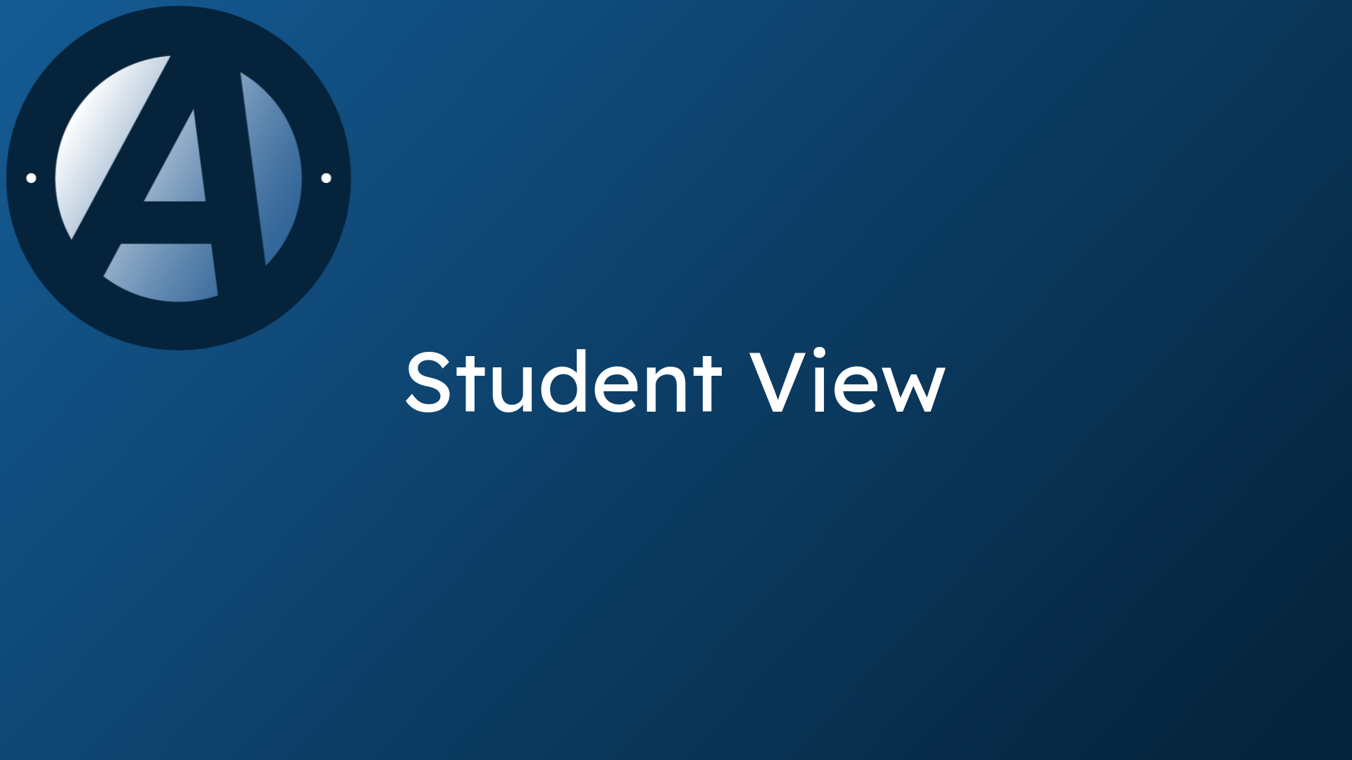 Student View