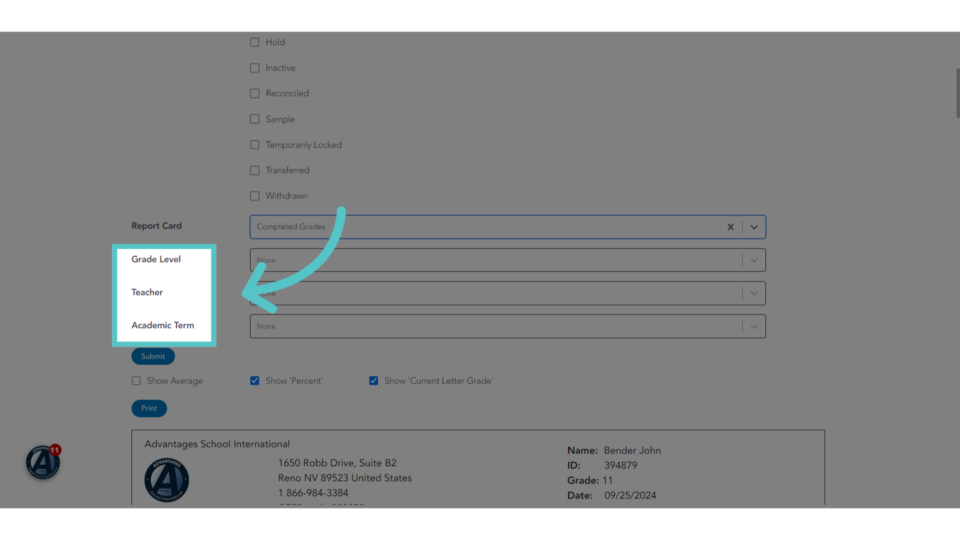 Additional Filters