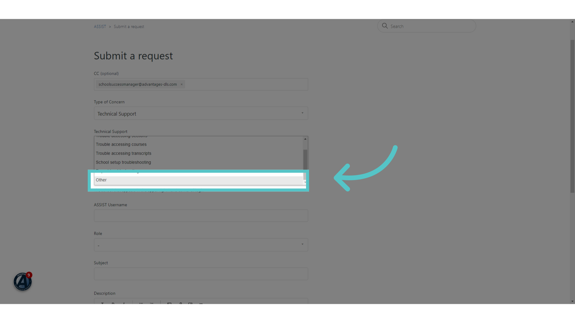 Select issue