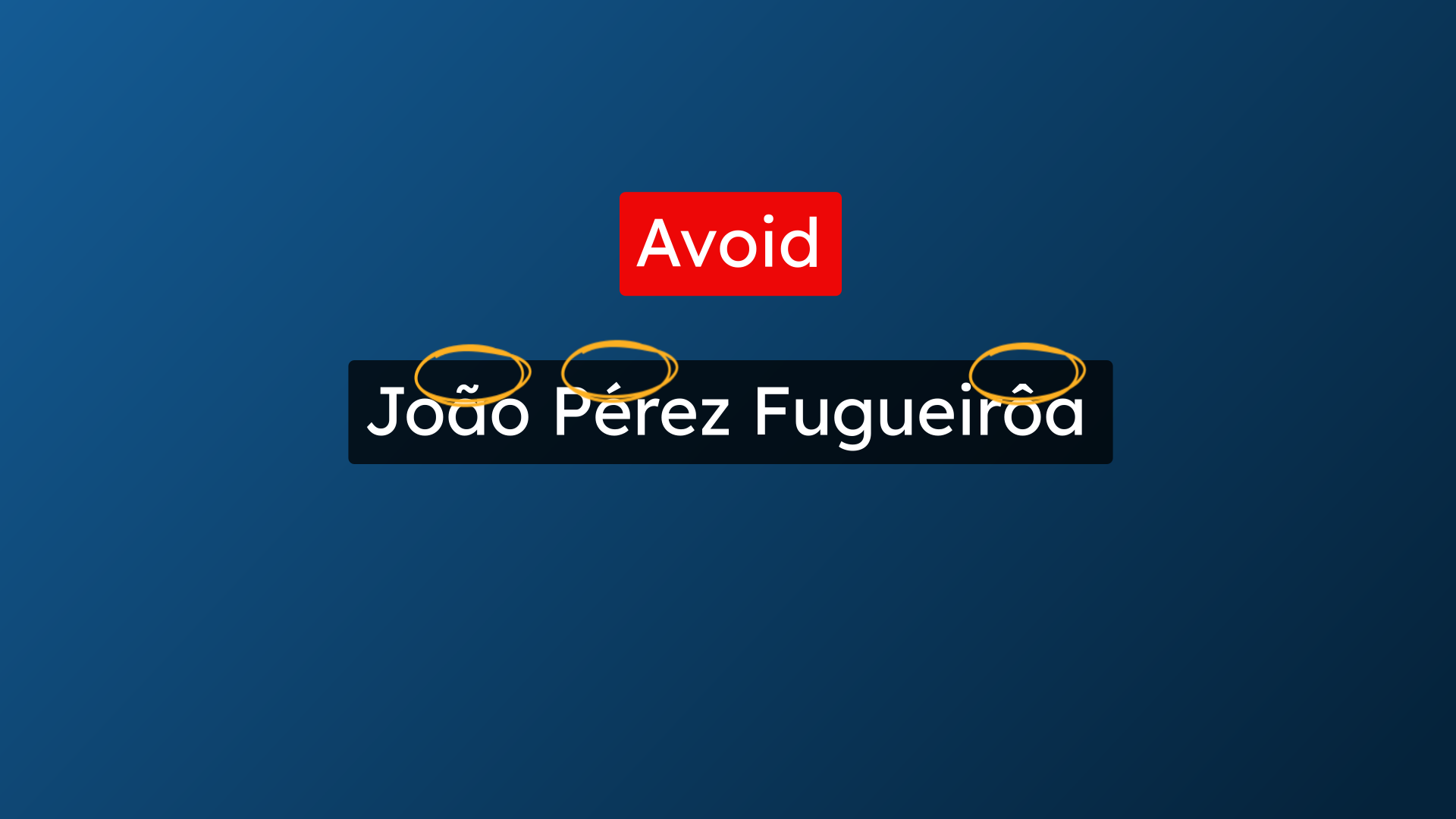 Avoid