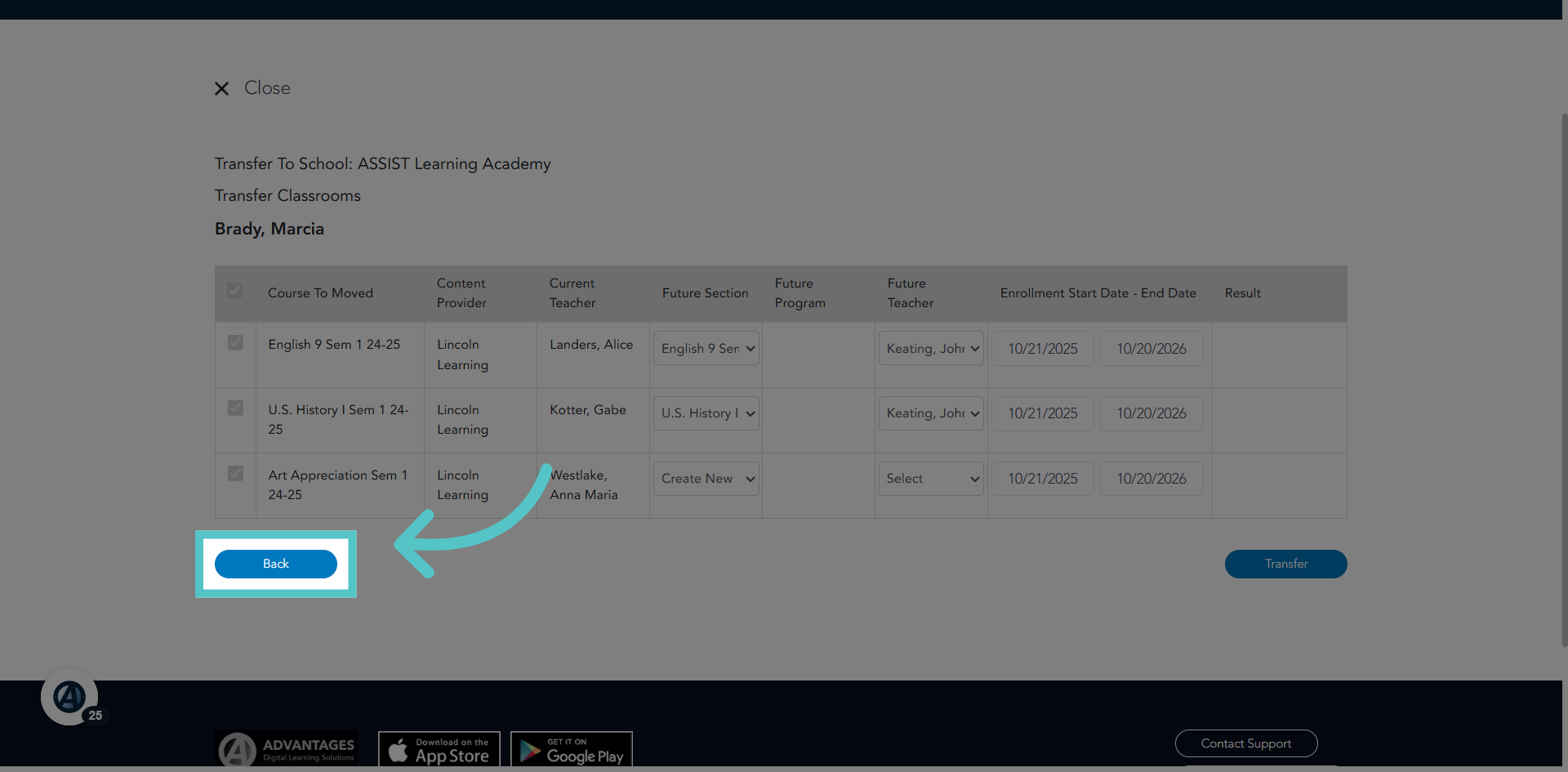 Create Needed Section