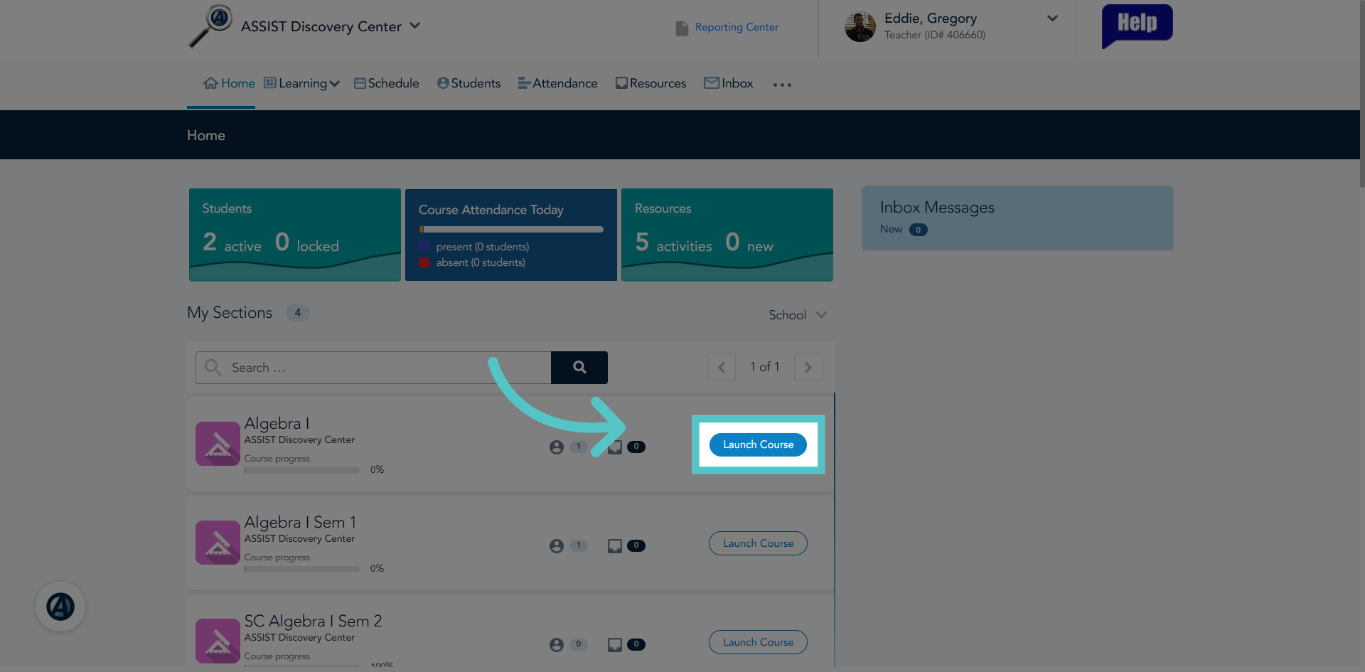 Launch Course Application