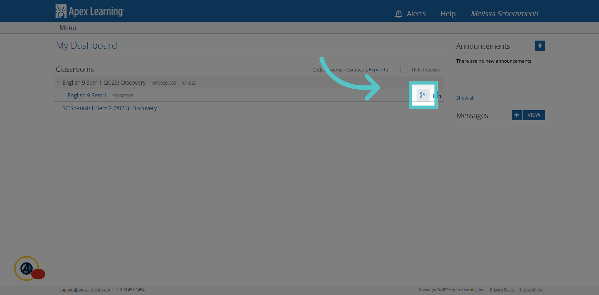 Click Gradebook