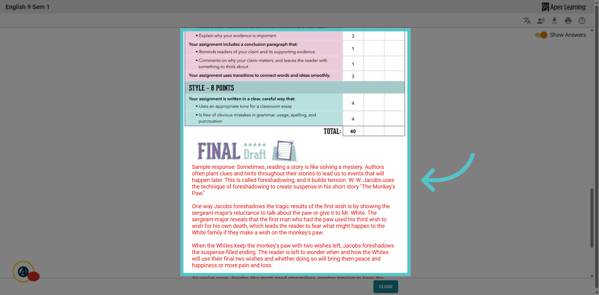 Grading Support