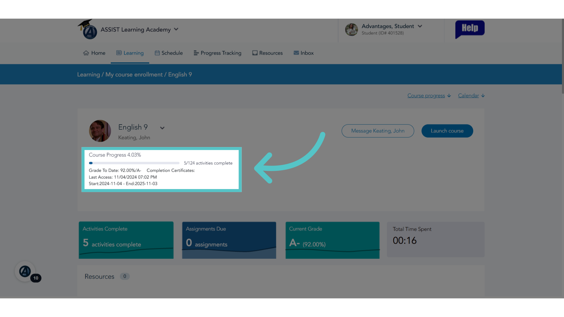 Progress Overview