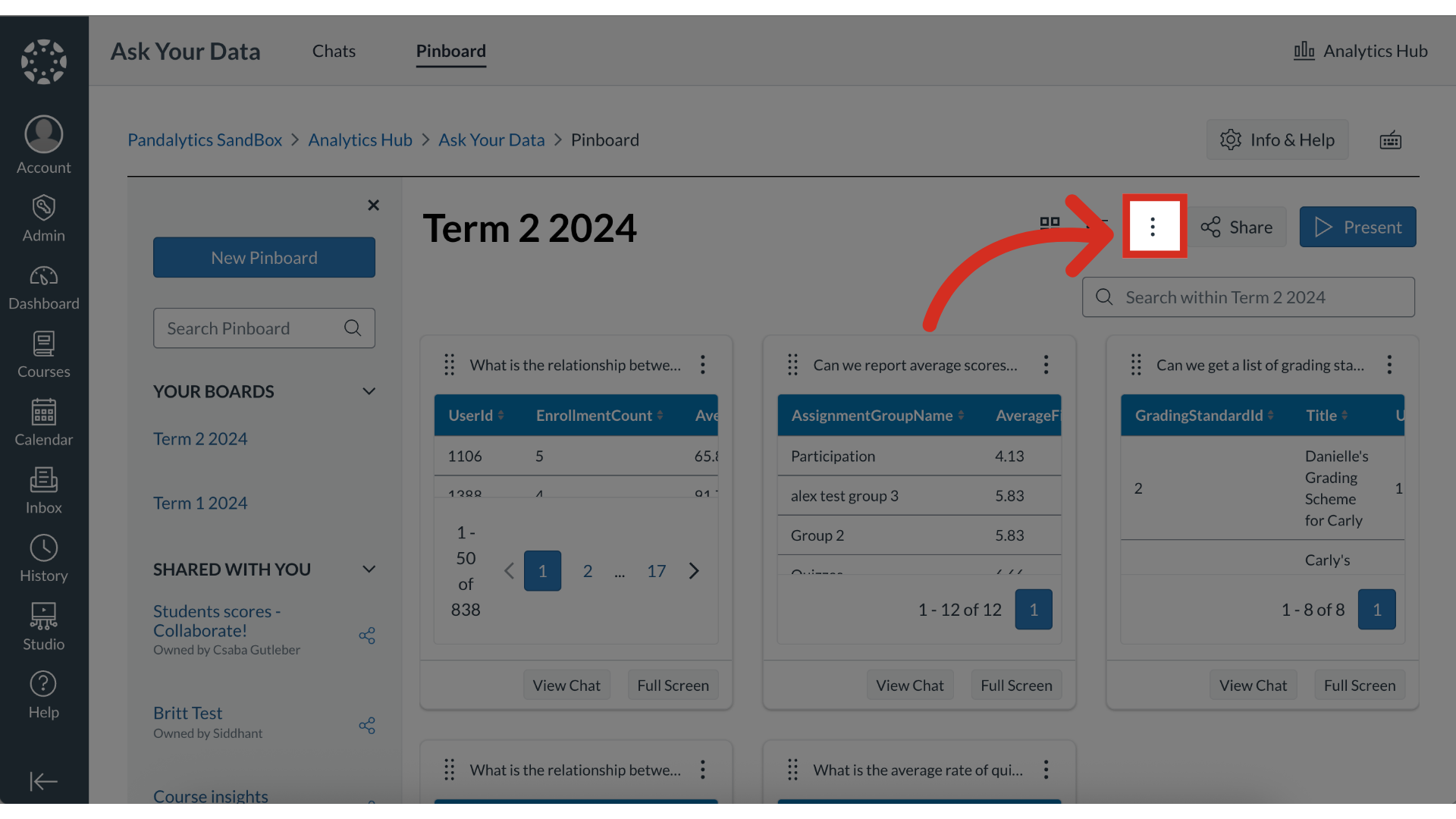 Open Pinboard Options
