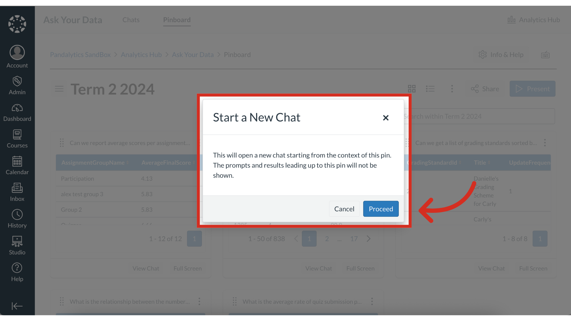 Proceed to New Chat