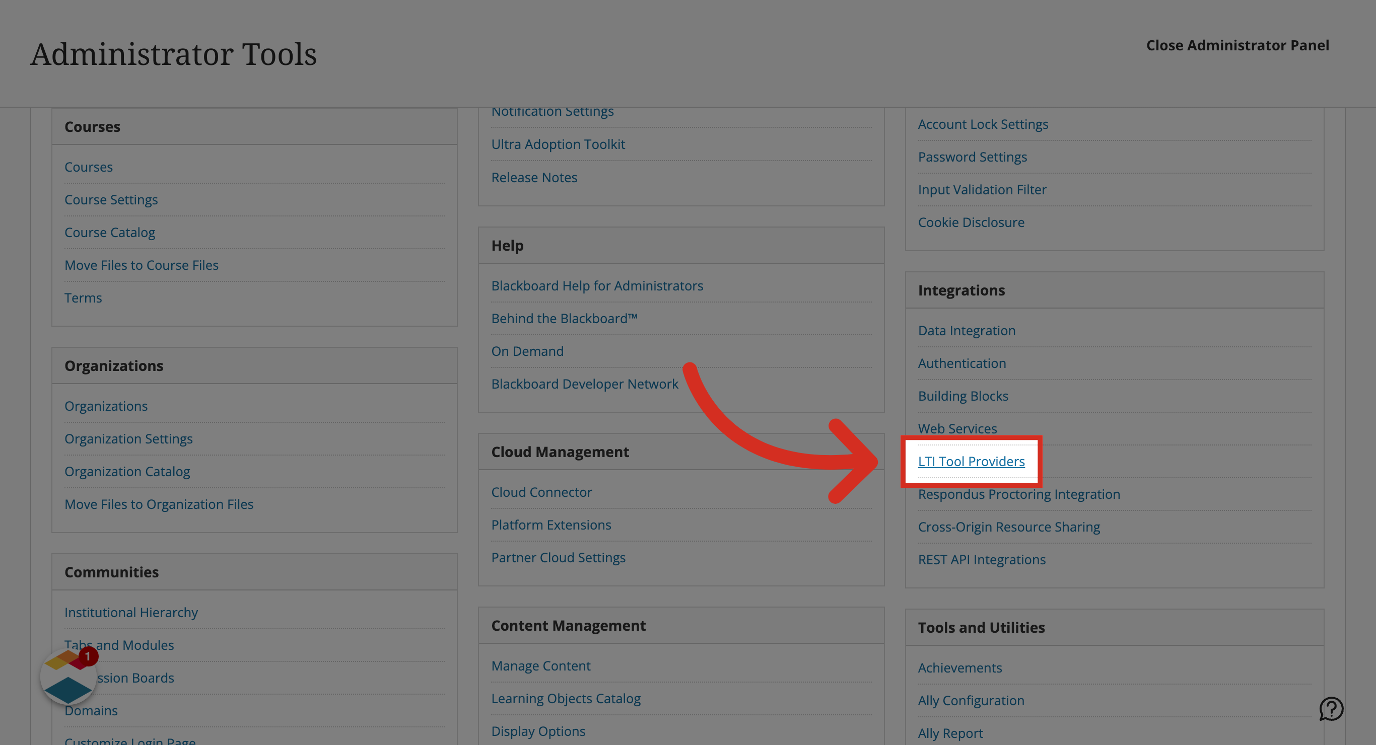 Open LTI Tool Providers