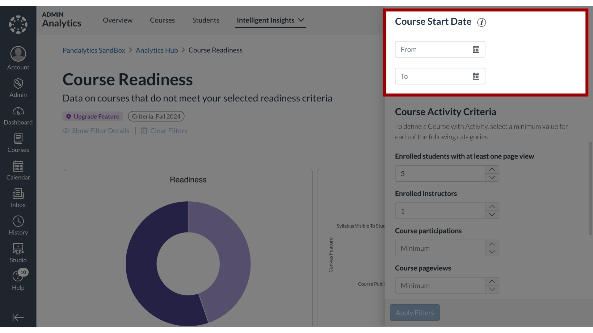 Course Start Date