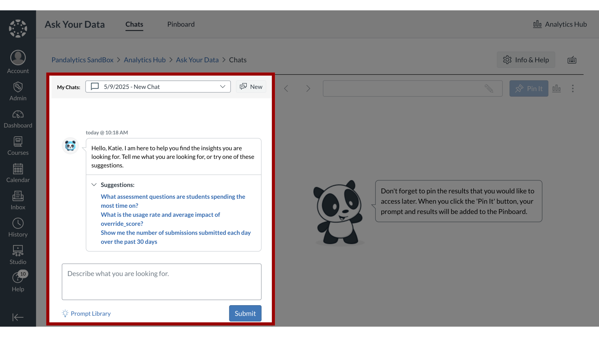 View Chat Window