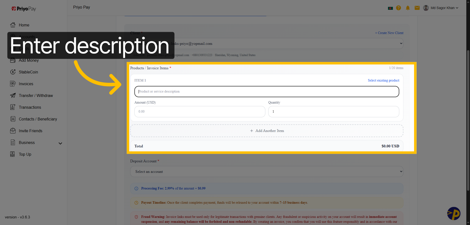 Enter Product Description