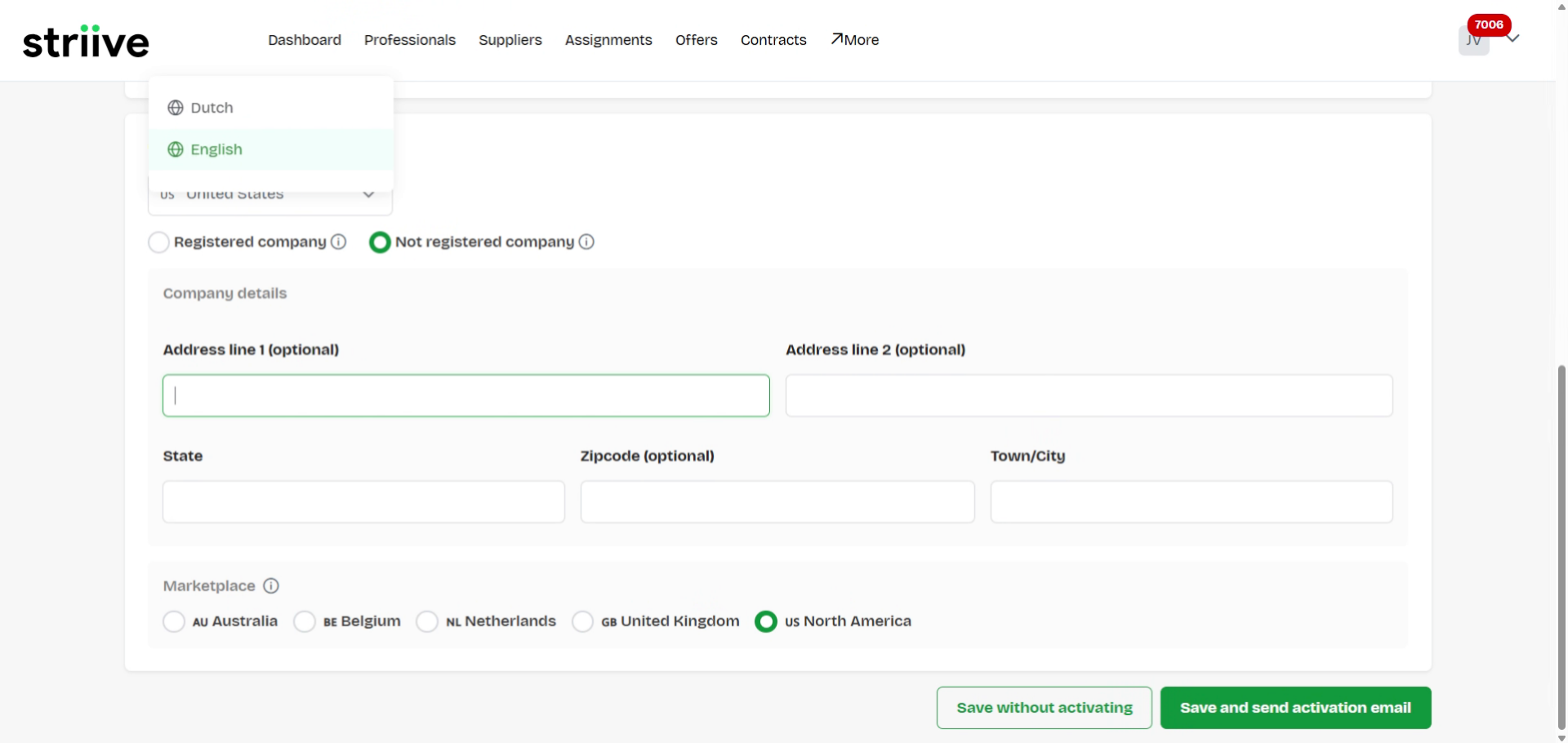 Enter Address Line 1
