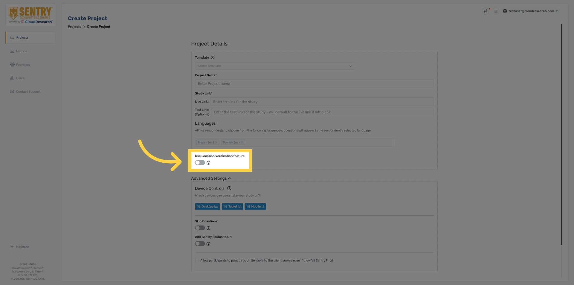 Location Verification