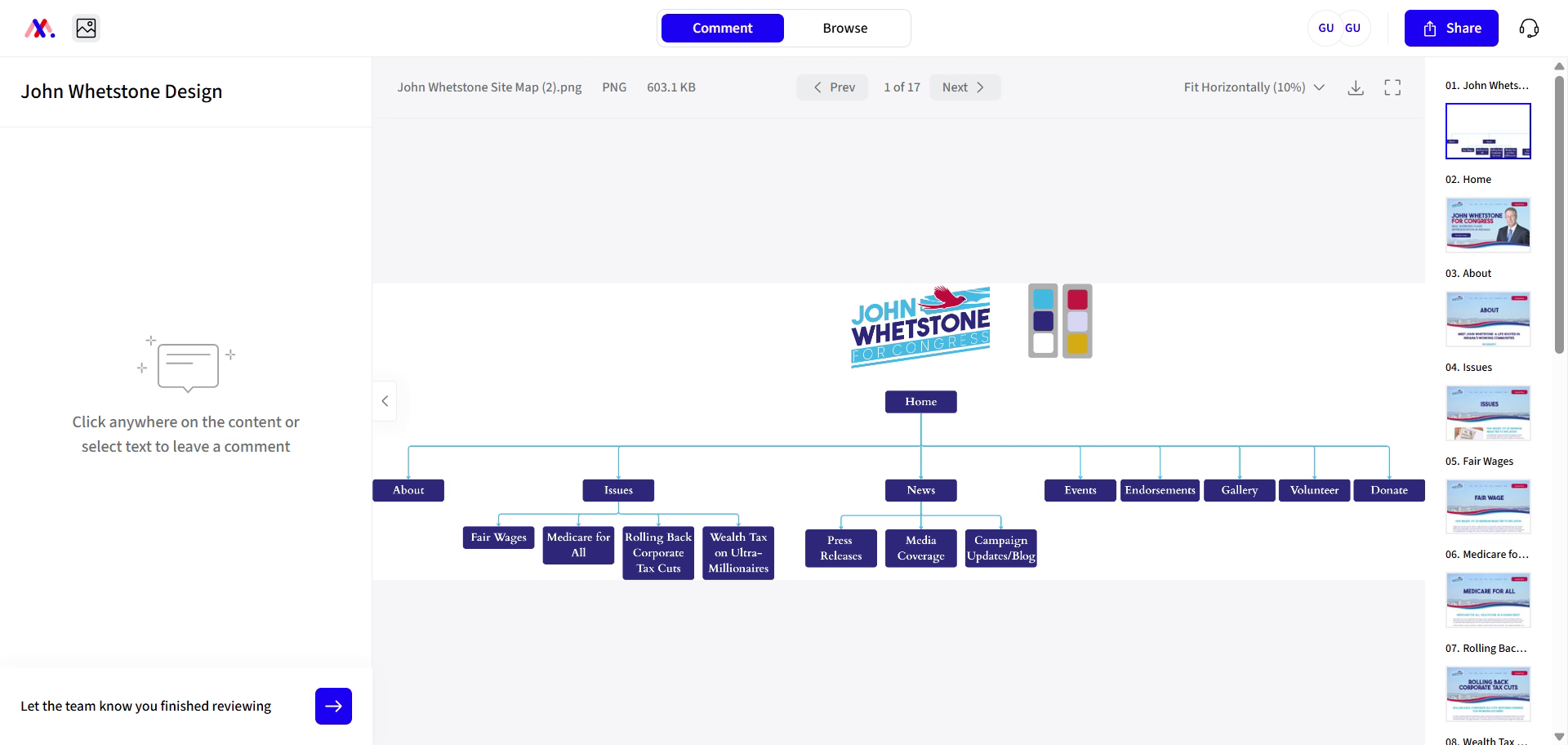 Explore Site Map Navigation