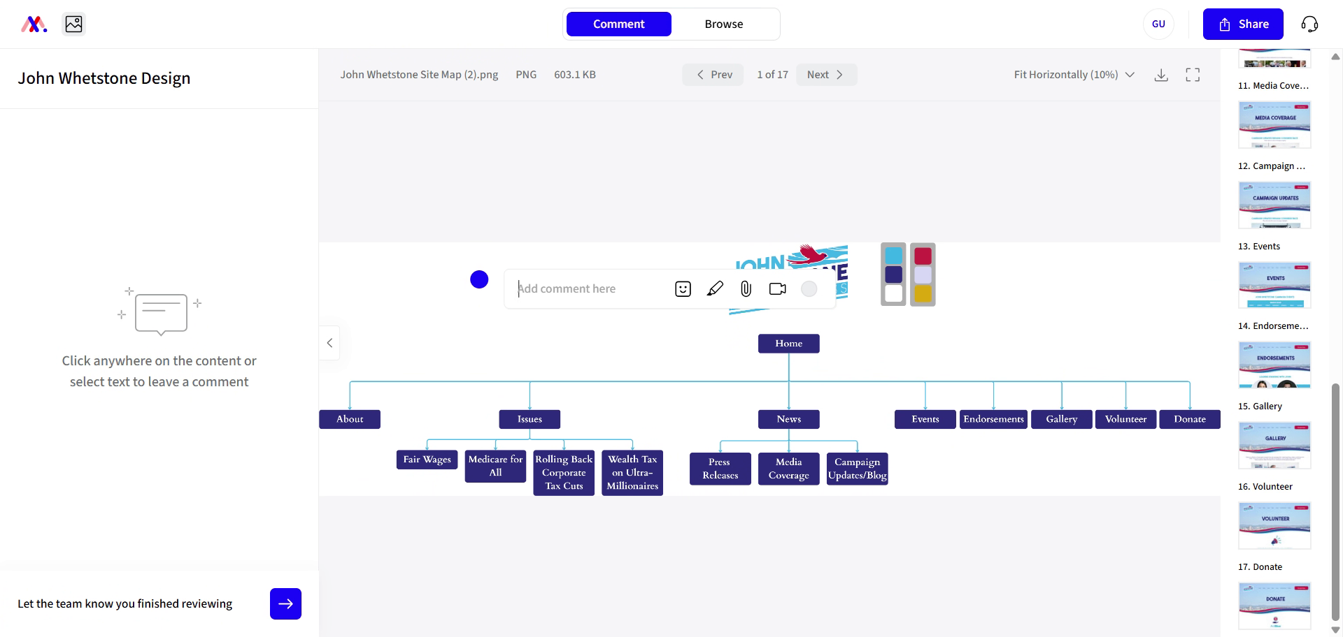 Enter Your Comment Text