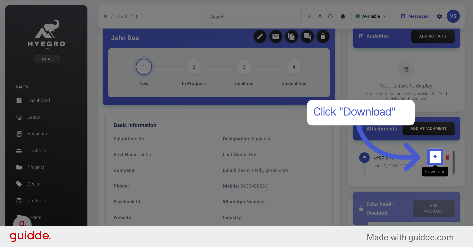 Access Attachment Options