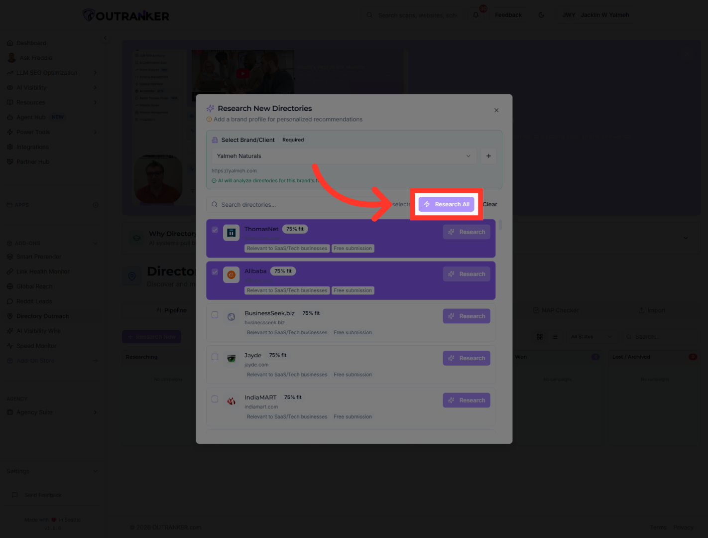 Execute Research All