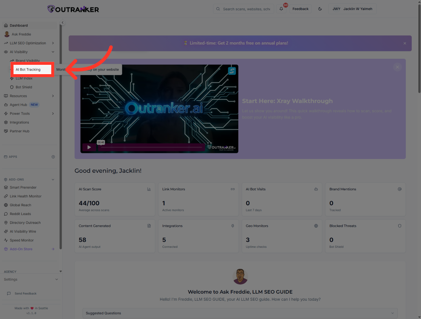 Open AI Bot Tracking