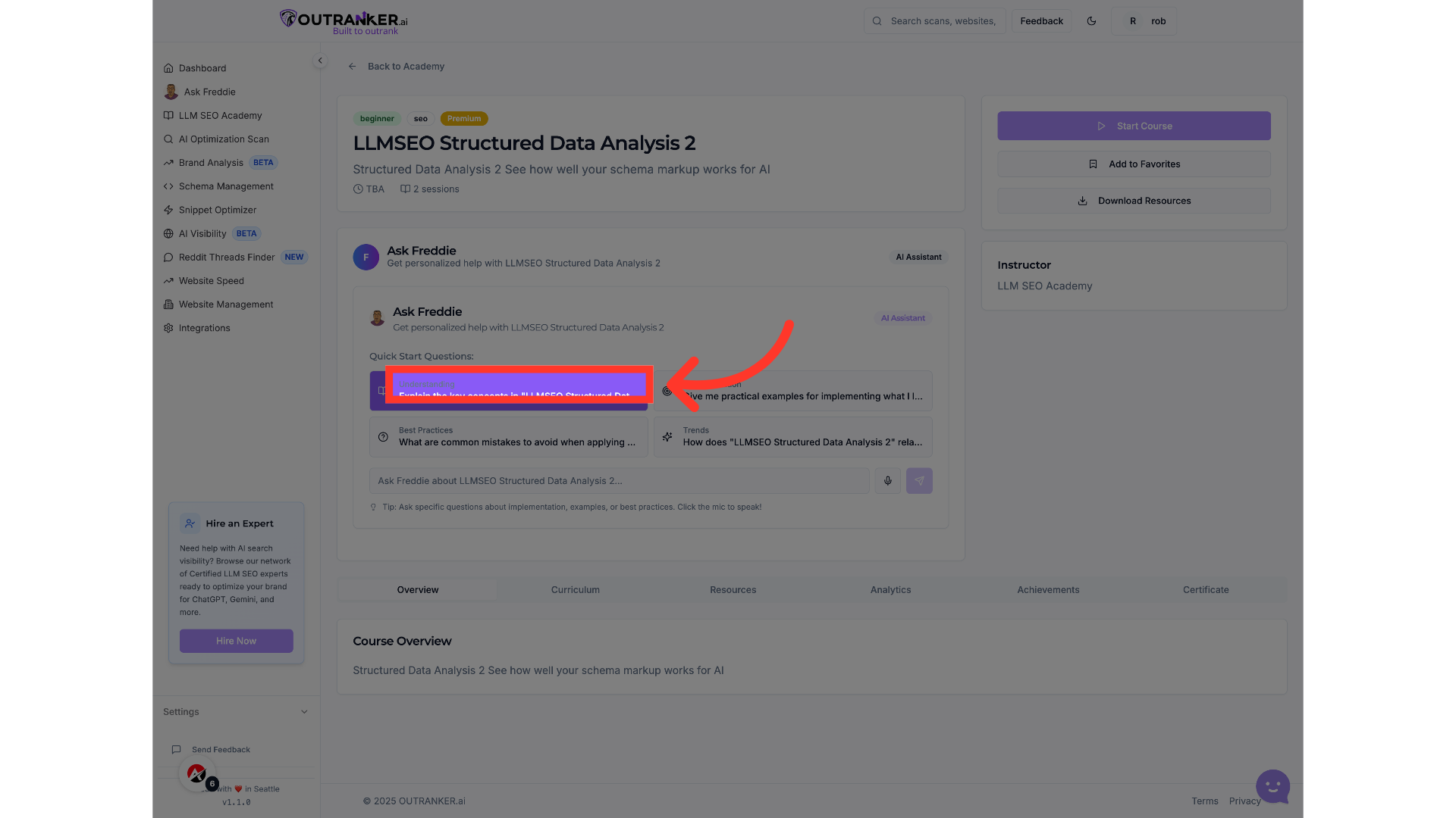 Click 'Understanding'