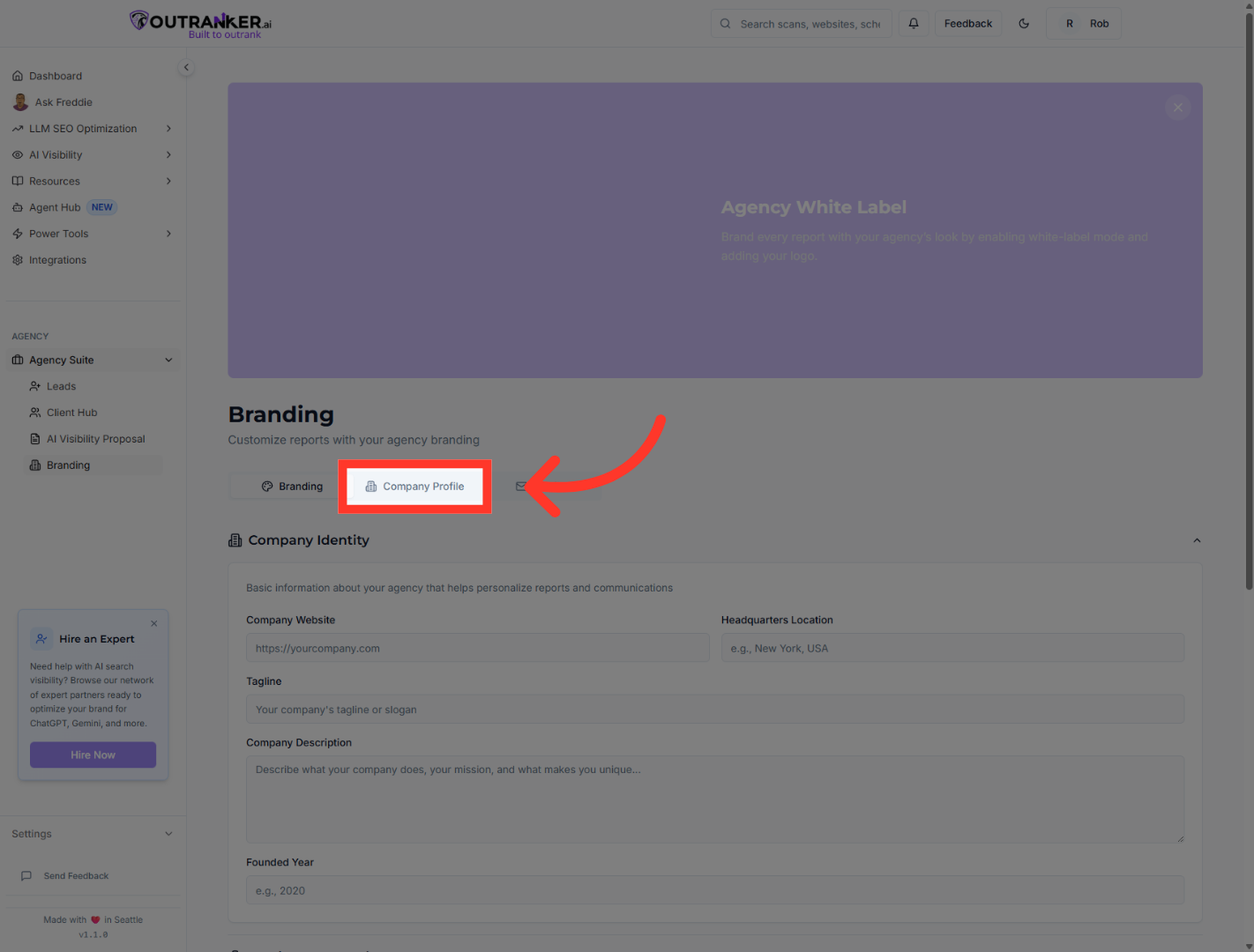Open Company Profile